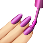 painting nails emoji